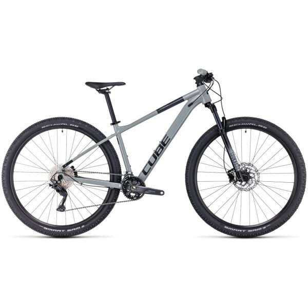 Cube ATTENTION Swampgrey/black Heren