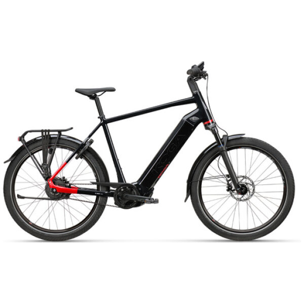 Koga PACE B10 - 625Wh Panther Black/Sienna Red High Heren - Afbeelding 3