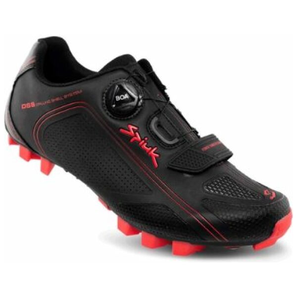Spiuk SHOES ALTUBE MTB 1 BOA BLACK MAT/RED MATTE BLACK/RED