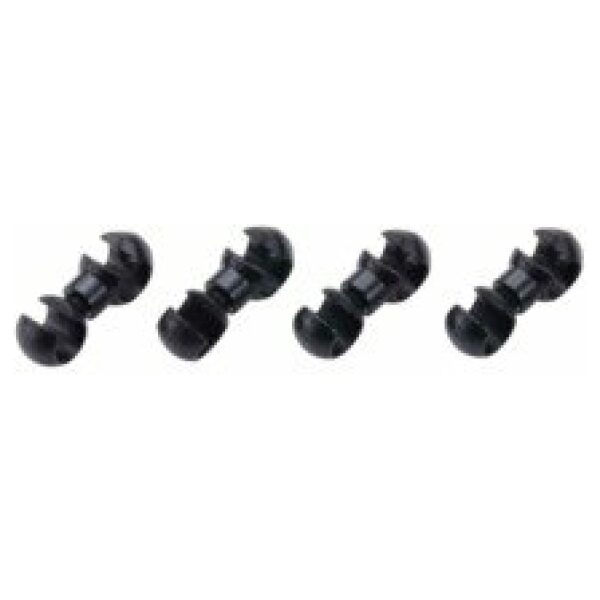 BBB BCB-98 Kabelverbindingen CableConnect 4 Pcs Zwart