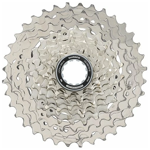 Shimano SHIM CASSETTE 105 CSHG71012F 11-36 12V Silber