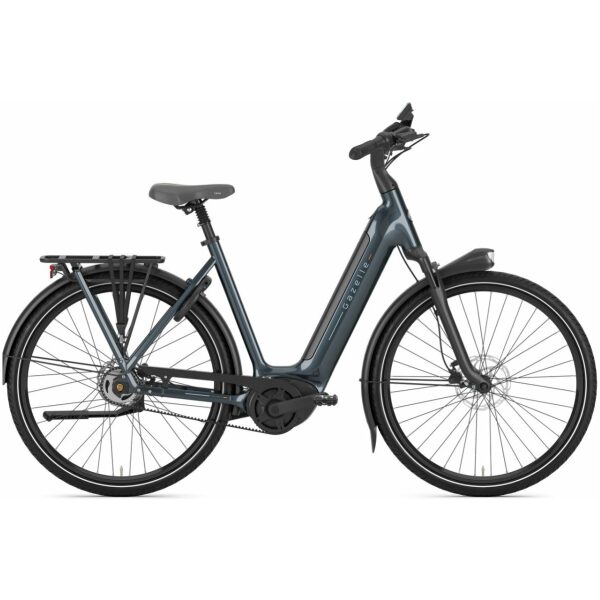 Gazelle Grenoble C5 HMB - 600Wh Anthracite Grey Glans Dames