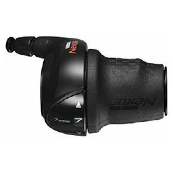 Shimano GRIP SHIFT SH NEXUS C3000 NX40 7V KPL Z/GREEP ZW Zwart