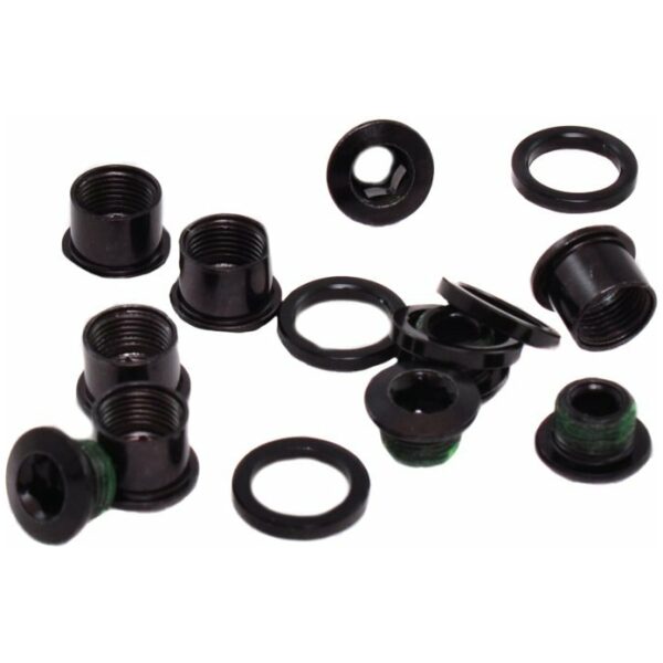 Truvativ bladboutjes 5 arm 8,5mm single speed staa Zwart