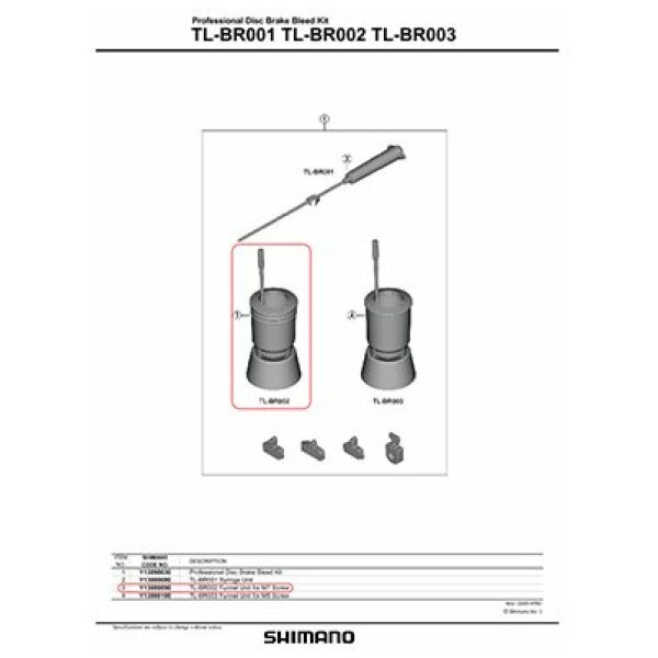 Shimano REMD SH TRECHTER UNIT HYDRO DB RACE