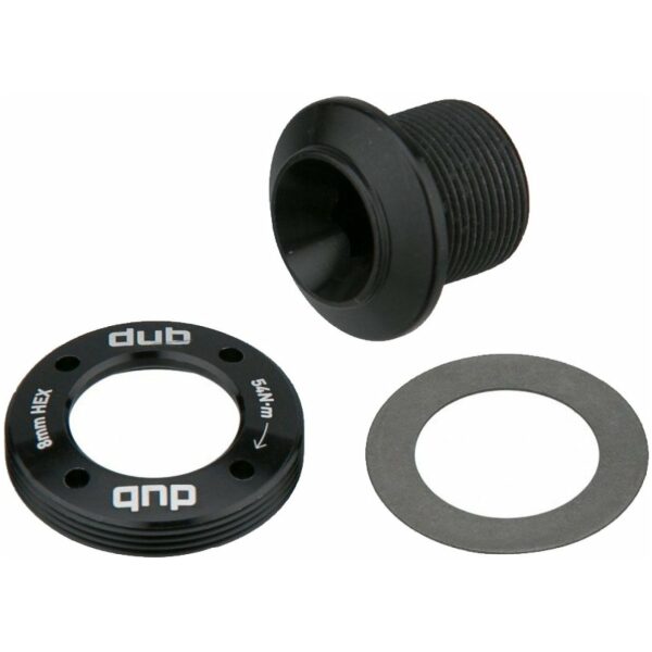 Sram crankbout M18/M30, voor DUB, aluminium, zelf-afnemend, per stuk Zwart