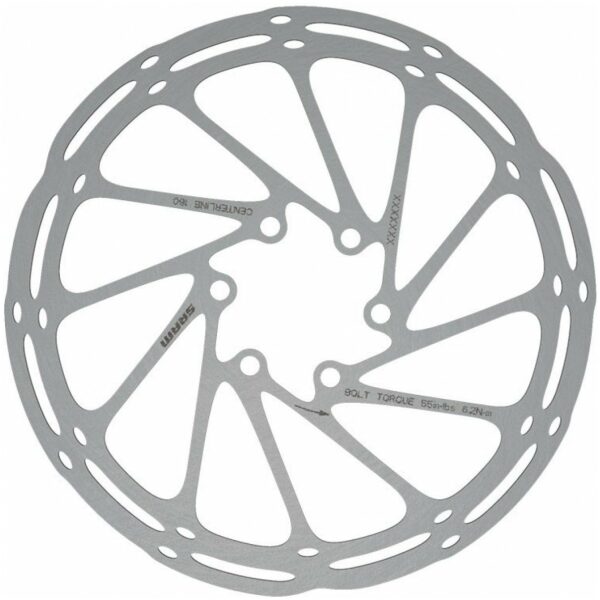 Sram DISC CENTERLINE 220MM 6-GTS. ROUNDED RVS N/a