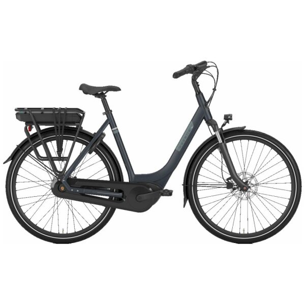 Gazelle Paris C7 HMB - 400Wh Graphite Blue Mat Dames