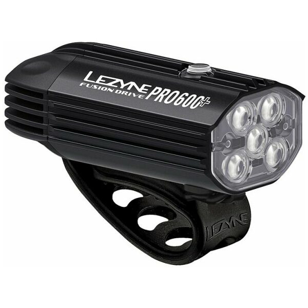 Lezyne FUSION DRIVE PRO 600+ FRONT SATIN BLACK