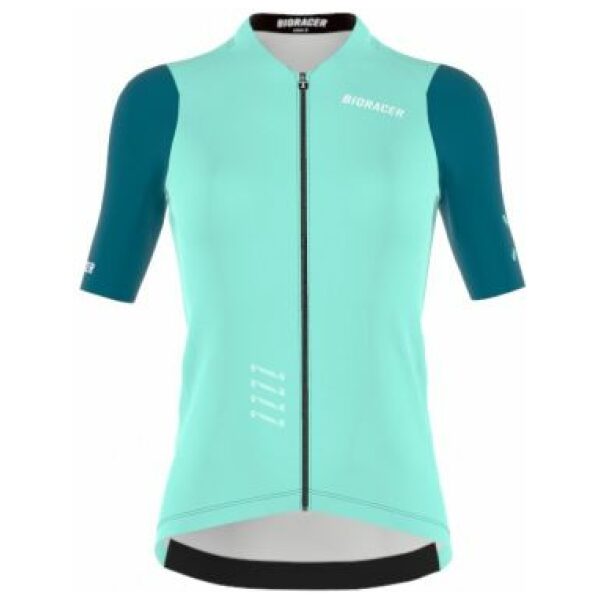 Bioracer Icon dames wielershirt korte mouw Mint/Pine