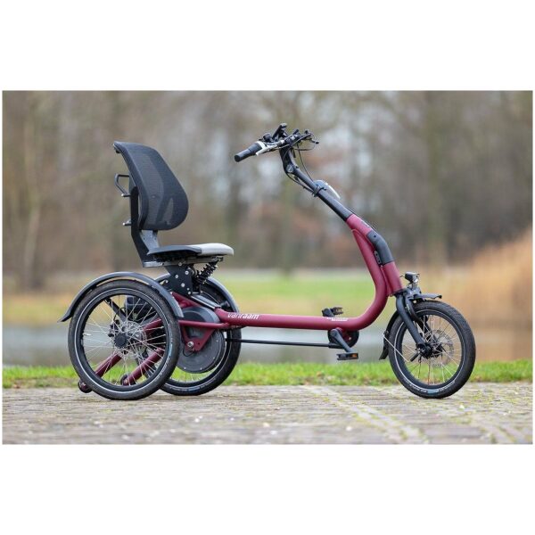 Van Raam Easy Rider Compact Wijnrood Mat (RAL 3005)