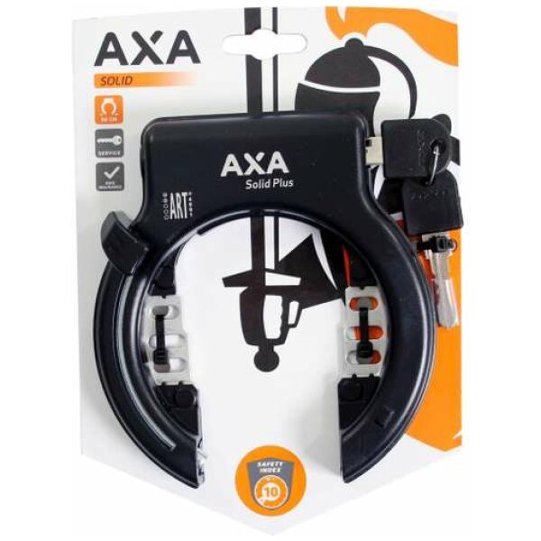 Axa SLOT RING SOLID PLUS Zwart - Afbeelding 4