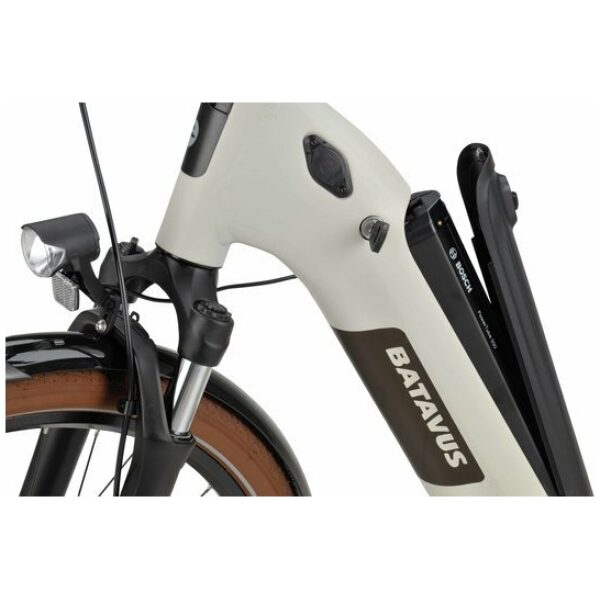 Batavus Altura E-Go PT Power - 500Wh Lichtgrijs Mat Dames - Afbeelding 6