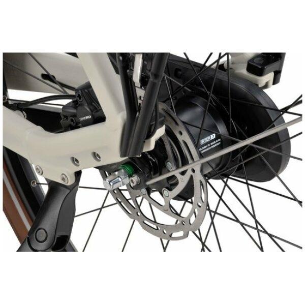 Batavus Altura E-Go PT Power - 500Wh Lichtgrijs Mat Dames - Afbeelding 5