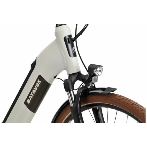 Batavus Altura E-Go PT Power - 500Wh Lichtgrijs Mat Dames - Afbeelding 3