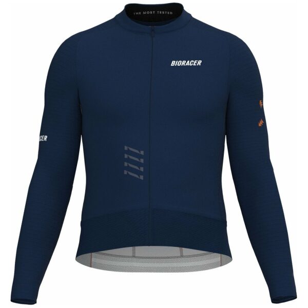 Bioracer Epic Wielershirt Lange Mouwen Misty Nautica