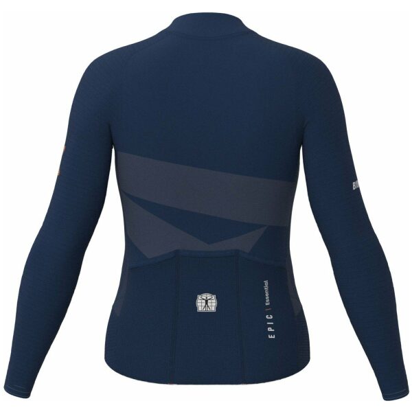 Bioracer Epic Dames Wielershirt Lange Mouwen Misty Nautica - Afbeelding 3