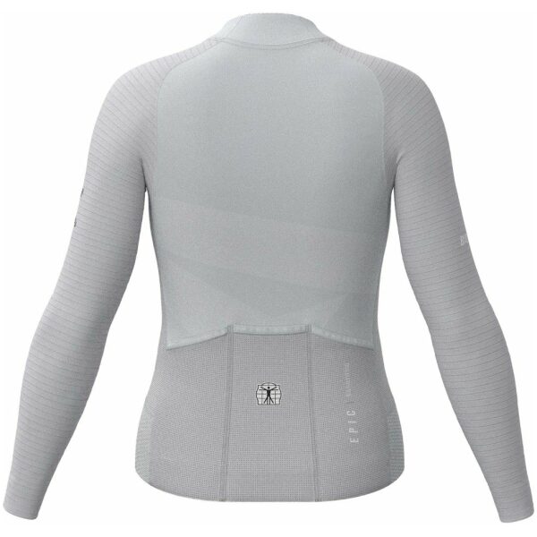 Bioracer Epic Dames Wielershirt Lange Mouwen Cool Grey - Afbeelding 3