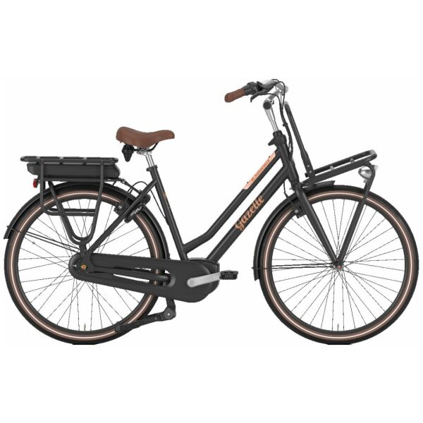 Gazelle Miss Grace C7 - 400Wh Black Mat Dames