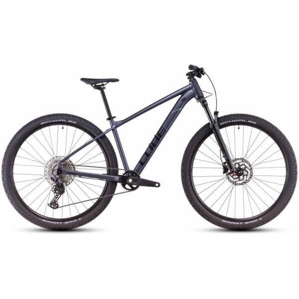 Cube ATTENTION PRO Metallicgrey/black Heren
