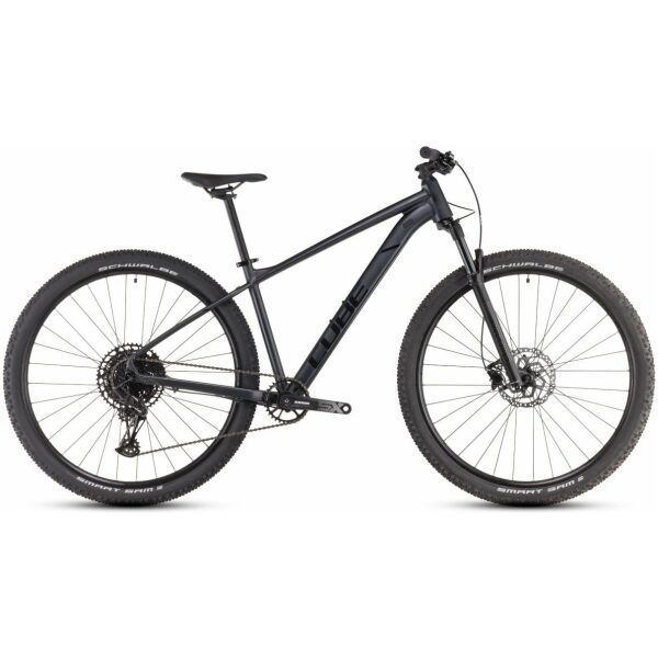 Cube ATTENTION SLX Blackmetal/black Heren