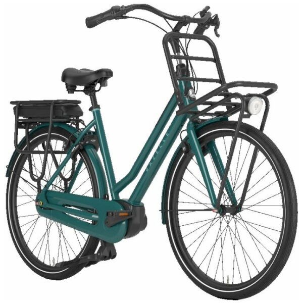 Gazelle HeavyDutyNL C7+ - 400Wh Thyme Green Glans Dames - Afbeelding 3