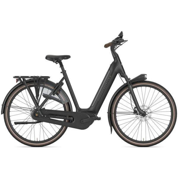 Gazelle Grenoble C8+ - 600Wh Black Mat Dames