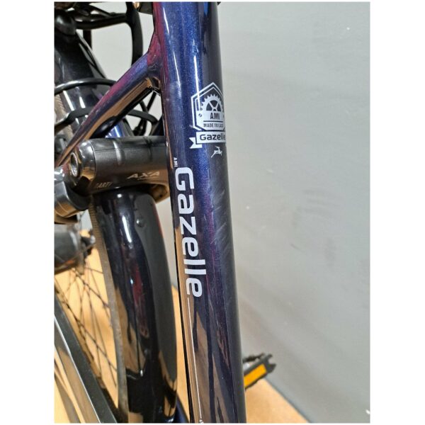 Gazelle Ami C7 HMS - 504Wh Midnight Blue Glans Dames - Afbeelding 4