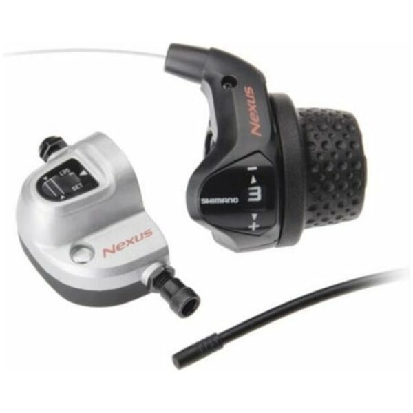 Shimano GRIP SHIFT SH NEXUS 3V REVO ZW Zwart