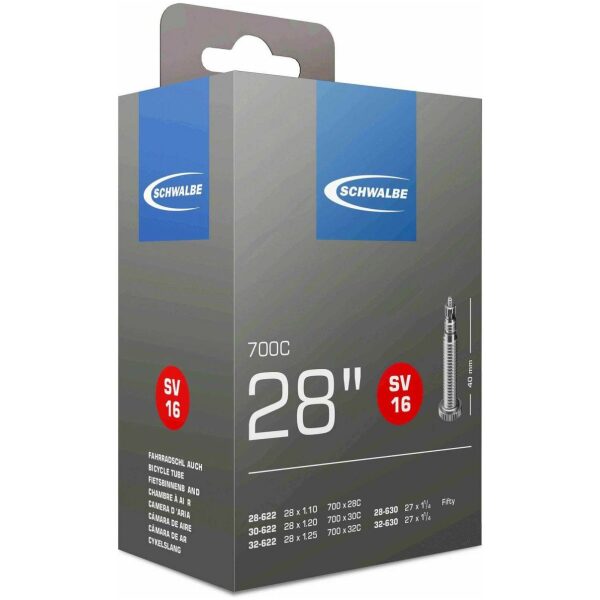 Schwalbe BIB 28X11/8-11/4-120 SC SV (40) SV16 BLACK