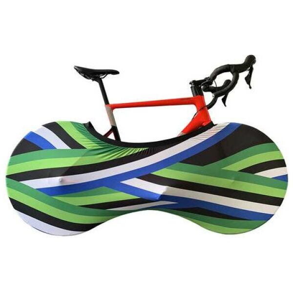 Ds Covers HOES DS WHEEL BIKE SOCK GR/BL/ZW Groen/Blauw/Zwart/Wit