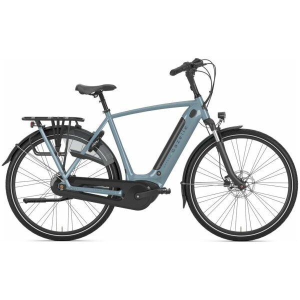 Gazelle Grenoble C7+ - 500Wh Thunder Grey Glans Heren