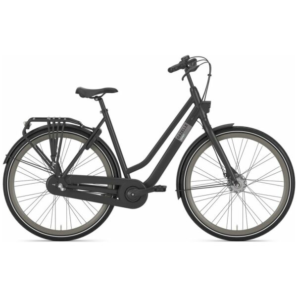 Gazelle Esprit - T3 Black Mat Dames