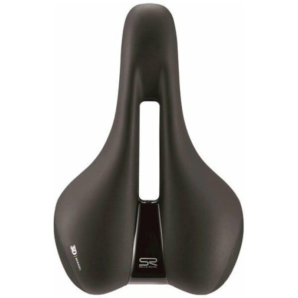 Selle Royal ZADEL SR 81B6HE ELLIPSE MODERATE UNI ZW Zwart