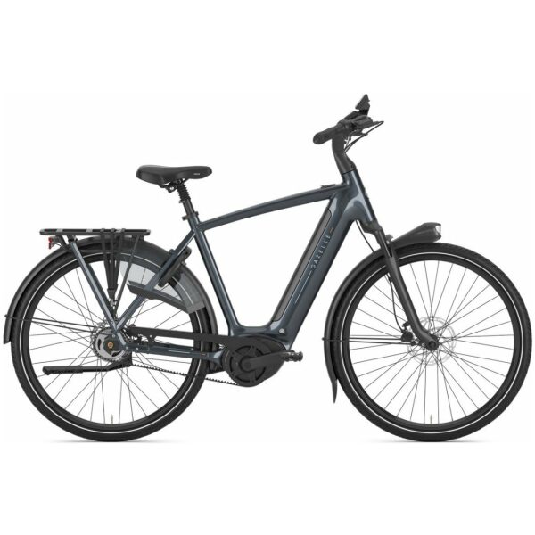 Gazelle Grenoble C5 - 600Wh Anthracite Grey Glans Heren - Afbeelding 4