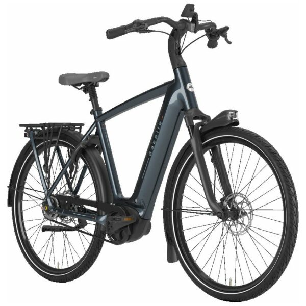 Gazelle Grenoble C5 - 600Wh Anthracite Grey Glans Heren - Afbeelding 3