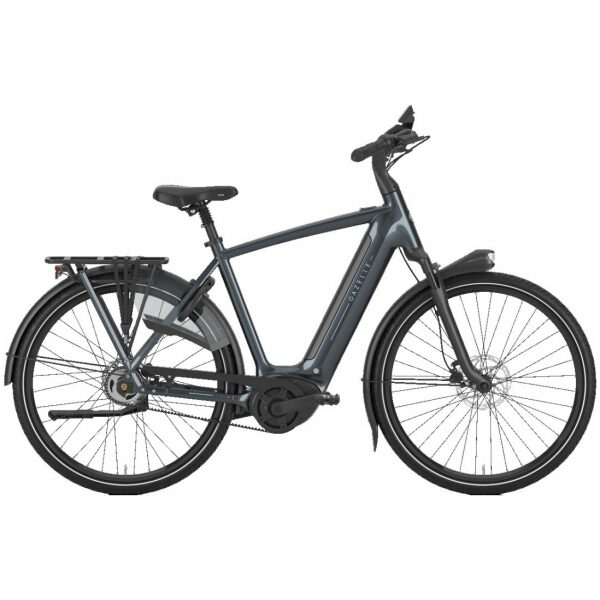 Gazelle Grenoble C5 - 600Wh Anthracite Grey Glans Heren