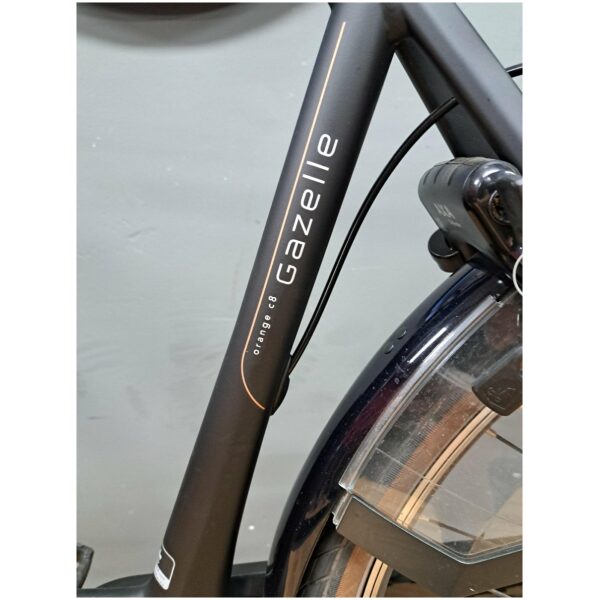 Gazelle Orange C8 HMB - 500Wh Black Mat Heren - Afbeelding 5