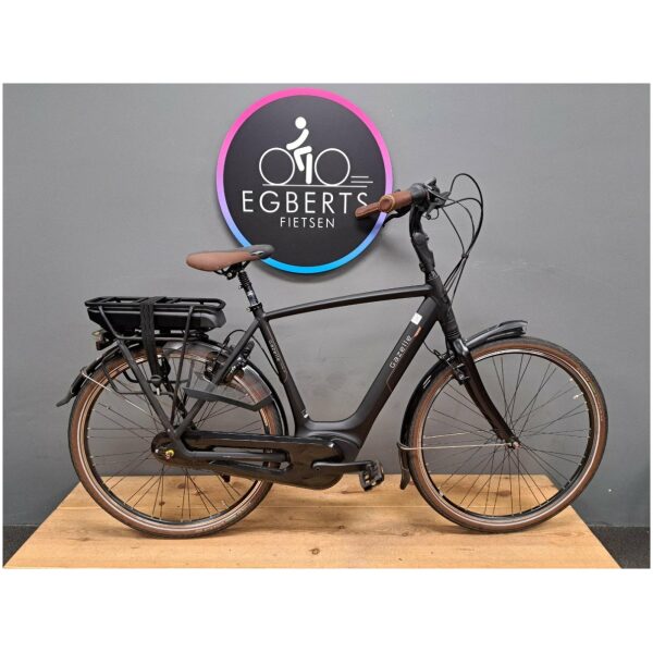 Gazelle Orange C8 HMB - 500Wh Black Mat Heren