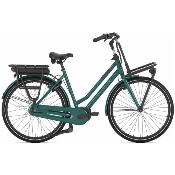 Gazelle HeavyDutyNL C7+ - 400Wh Thyme Green Glans Dames - Afbeelding 5