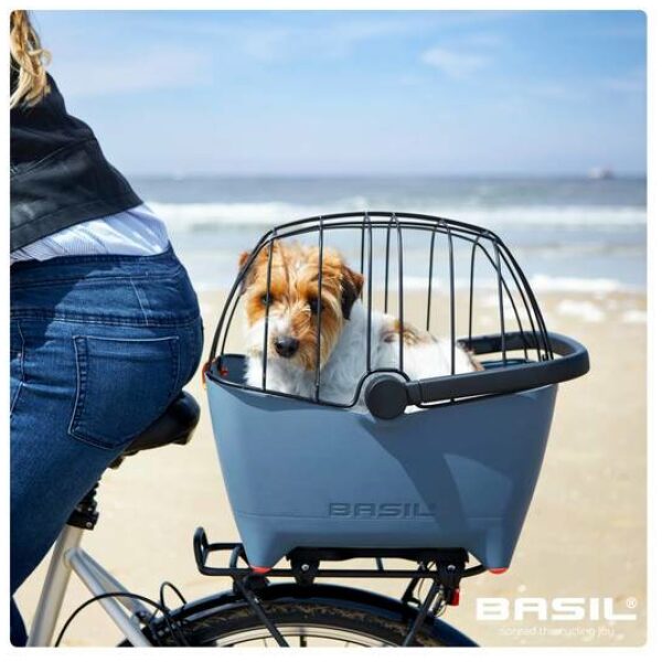 Basil MANDD BAS BUDDY SPACE FRAME DRAADKOEPEL ZW Zwart