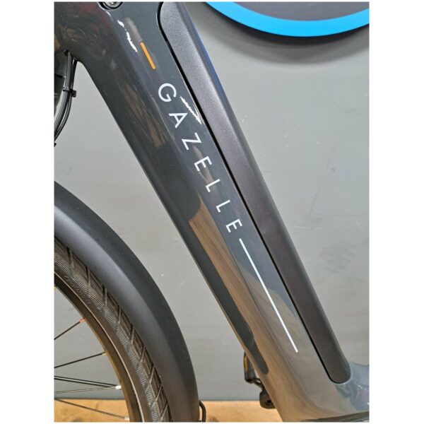 Gazelle Grenoble C5 - 600Wh (DEMO) Anthracite Grey Glans Dames - Afbeelding 5