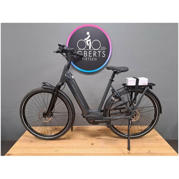 Gazelle Grenoble C5 - 600Wh (DEMO) Anthracite Grey Glans Dames - Afbeelding 3