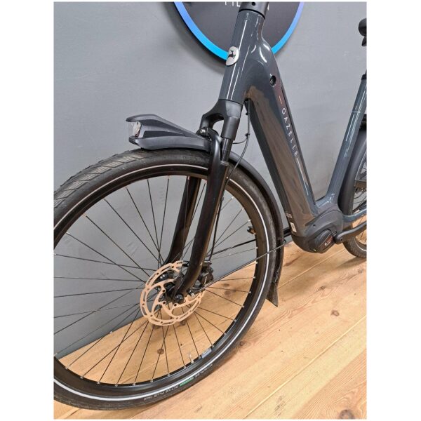 Gazelle Grenoble C5 - 600Wh (DEMO) Anthracite Grey Glans Dames - Afbeelding 4