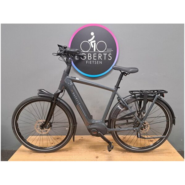 Gazelle Grenoble C5 - 600Wh (DEMO) Anthracite Grey Glans Heren - Afbeelding 3