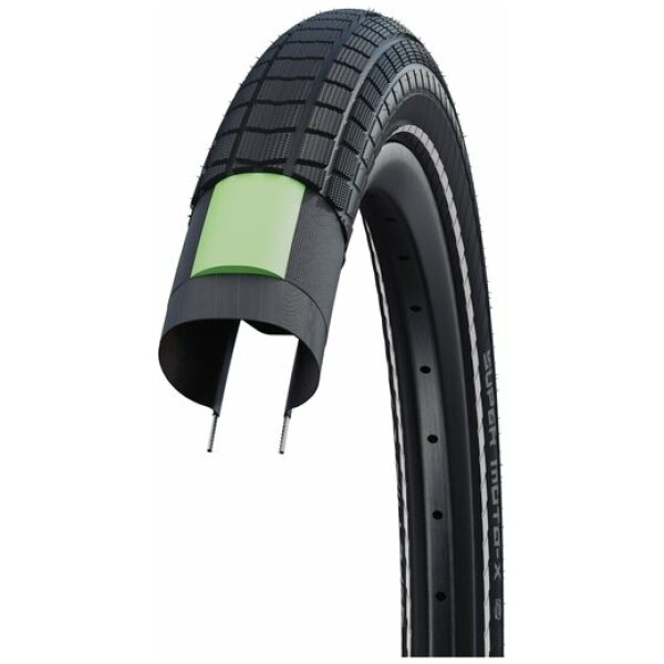 Schwalbe BUB 27.5X240 SC 62-584 R SUPER MOTO X GG DD ZW BLACK - Afbeelding 3