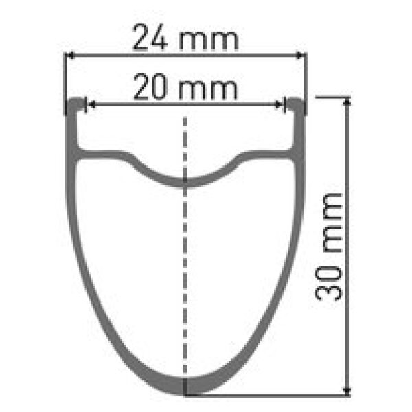Dt Swiss WIEL V 28 DT A1800 SPLINE 30 DB 100/12 Zwart