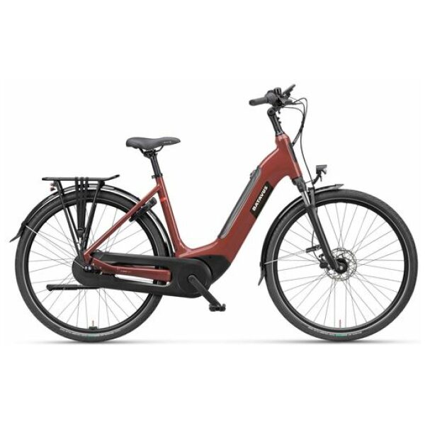 Batavus Altura E-Go PT Power Pro Mahonierood Dames