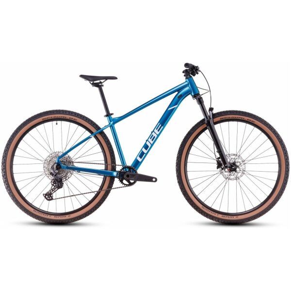 Cube ATTENTION PRO Metallicteal/white Heren