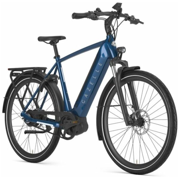 Gazelle Ultimate C380 HMB - 500Wh Mallard Blue Glans Heren